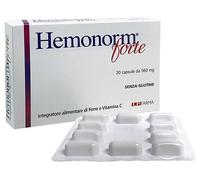 IP FARMA Hemonorm Forte 20 Capsule - Integratore A Base Di Ferro E Vitamina C