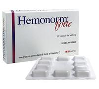 IP FARMA Hemonorm Forte 20 Capsule - Integratore A Base Di Ferro E Vitamina C