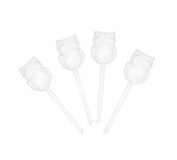 HEMOTON 1 Set Dispositivo di Irrigazione Forma Pianta Dispositivi con Punte Autoirriganti per Piante Irrigatori per Piante D'appartamento Accessori per Irrigatori Automatici PVC 4 Pezzi