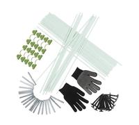 HEMOTON 1 Set Kit Tunnel per Giardinaggio con per Greenhouse Struttura Resistente per Protezione Ottimale delle Assemblaggio Facile e Sicurezza Potenziata per Piante Agricoli