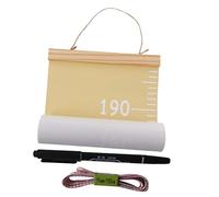 HEMOTON 1 Set Righello Di Altezza Per Bambini Decorazione Della Parete Della Scuola Carta Da Parati Altezza Bambini Arredamento Di Animali Appeso Al Muro Tela Bambino Legno Di Pino