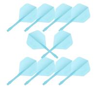 HEMOTON 10 Pezzi Alette per Freccette Sostituibili Vite, Blu in Pp, Stabili | Cambio Rapido, Traiettoria Precisa, per Giocatori e Principianti, Uso Indoor su Bersagli in Sisal