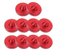 HEMOTON 10 Pezzi Pulsante di Scatto Manuale per Fotocamera in Lega di | Bottone Concavo Filettato, Risposta del Grilletto Migliorata, per Interfacce Mirrorless e Reflex