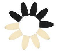 HEMOTON 10 Pezzi Punte per Archetto in Plastica per Violino e Violoncello, Accessori per Strumenti a Corda, Kit di Riparazione per Archetti Protezione Antiscivolo, Adatto per Musicisti