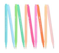 HEMOTON 10 Pezzi Set Penne per Scrapbook a Punta Fine, Penne da Pittura Colorate, Plastica, Portatile e Leggero, per Ufficio e Uso Familiare, per Prendere Appunti e Hand Lettering