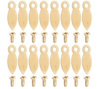 HEMOTON 100 Pezzi Per Cornici Ciglia Cornice Immagine Clip Di Schienale Per Cornici Punto Galleggiante Supporto Per Cornice Per Foto Ferro Da Stiro