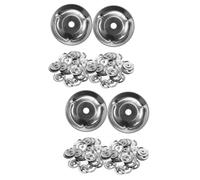 HEMOTON 100 Pz anello del piatto del tamburo anello ching dei piatti compagno di piatti di batteria anello di ching sostituzione dell'anello del tamburo acciaio inossidabile