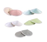 HEMOTON 10pezzi Assorbenti Anti-galattorrea Per Reggiseno Da Allattamento Lavabili Protettivi Per Galattorrea Forma Di Ciotola Strati Spesso e Traspirante Per Donne in Gravidanza