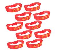 HEMOTON 10pezzi Fascia per Capelli Samurai in Materiale Nastro Fascia per Allenamento Sportivo per Eventi e Avventure all Aperto