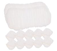 HEMOTON 10pezzi Inserti Pannolini Lavabili in Cotone Foderine Riutilizzabili Per Respiranti e Assorbenti Design Arachide Multi-strati Antiperdita Per Prima Infanzia