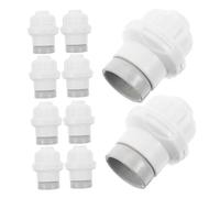 HEMOTON 10pezzi Presa Della Luce Sospesa in Base Per Lampada Sospensione Portalampada Per Illuminazione Da Soffitto Kit Di Riparazione Per Parti Della Lampada