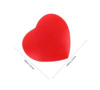 HEMOTON 12 Ammortizzatori Cuore in Silicone Rosso Assorbitori Urti Corde Racchetta Accessori Leggeri Facili Installare per Giocatori Tennis
