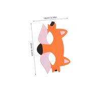 HEMOTON 12 Maschere in Faccia per Maschere Animali per Halloween e Feste Tema Accessori Riutilizzabili per Trucca Storie e Ruolo