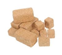 HEMOTON 12 Pezzi Miniature Faux Hay Bales Realistic Mini Haystack Decoration For Dollhouse And Farm Scene Lightweight And Flexible Autumn Craft Supplies