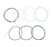 HEMOTON 12 Pz Accessori per chitarra folk accessori musicali chitarra d'acciaio di chitarra fornitura chitarra popolare classico le corde forniture Metallo corda di chitarra