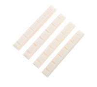 HEMOTON 12 Pz Canzone popolare Oxbone basso osso di capotasto per chitarra capotasto chitarra corde banjo dadi del ponte per accessori per vuoto le corde