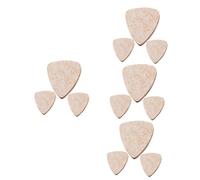 HEMOTON 12 Pz Plettri in feltro di lana alesatore conico plettri per chitarra o per chitarra i pratiche parti di i per suonare la ballata