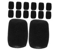 HEMOTON 15pezzi Spugna Interna Protettiva per Microfono Copertura Antivento in Spugna Manicotti Protettivi per Microfono Portatile Filtro Audio per Ktv e Canto Mantieni la Pulizia del Ques