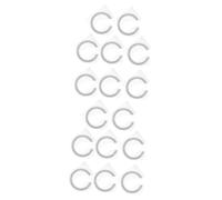 HEMOTON 16 Pz Decalcomanie ad acqua per chitarra adesivo per il suono della chitarra adesivo intarsio per i decalcomania del foro del suono della pvc Black