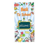 HEMOTON 1pezzi Back to School Banner Decorativo Per Aula Fotografico Per Scuola Decorazione Riutilizzabile Scolastici