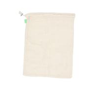 HEMOTON 1pezzi Borsa Cotone Rete Riutilizzabile Con Coulisse Per Frutta e Verdura Perfetta Per Conservazione Di Alimenti Per Funghi Aglio e Verdure Varie