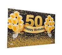 HEMOTON 1pezzi Compleanno Happy Birthday Wall Backdrop e Decorazione Per Feste Sfondo Fotografico Per Compleanni Accessorio Per Photo Booth