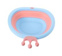 HEMOTON 1pezzi Lavandini Pieghevoli per Ragazzo Ragazza Ragazza Lavabo Portatile per Ragazzo Lavabo Pieghevole per Forma di Corona Creativo in Pp