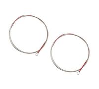 HEMOTON 2 Corde Corde per pipa accessori pipa metal Resistente e durevole parti di riparazione liuto appendice parti di pipa Semplice Componente suonare le corde parti di ricambio