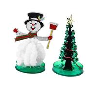 HEMOTON 2 Giocattoli Natalizi per Colorata Giocattoli Creativi Diy per Natale per Design Divertente e Tattile