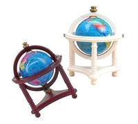 HEMOTON 2 Globo Del In Miniatura Casa Delle Piccolo Globo Per La Stanza Decorativo Per