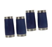 HEMOTON 2 Paia Clarinetto Tubo Strumento Musicale Compact Pitch Pipe Clarinetto Tubo Di Sintonia Pitch Di Sintonia Colorato Tornitura