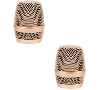 HEMOTON 2 Pezzi Di Microfono Di Ricambio in Metallo Per Accessorio Griglia 780 Materiale Durevole E Sicuro