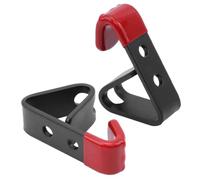 HEMOTON 2 Pezzi Gancio da Parete per Esposizione Ruote in Ferro Resistente Antiscivolo, Supporto per Stoccaggio Cerchi Auto in Officina e Garage