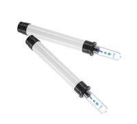 HEMOTON 2 Pezzi indicatore del Livello dell'Acqua per d'Acqua igrometro Piante sensore umidità pluviometro da Giardino indicatore di visualizzazione dell'Acqua plastica Bianca