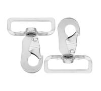 HEMOTON 2 Pezzi Moschettone per Imbracature Equestri in Acciaio Inox Girevole