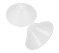 HEMOTON 2 Pezzi Protezione per Spruzzatore ad Alta Pressione in Plastica a Forma di Ventaglio per Auto e Tosaerba, Previene Schizzi d'Acqua Installazione Semplice per attività di Pulizia