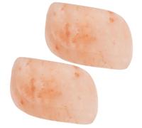 HEMOTON 2 Pezzi Sapone Esfoliante Corpo al Sale Rosa Dell’himalaya per | Schiuma Ricca e Delicata, Forma Liscia e Arrotondata, per Pelli Sensibili e Dopo Allenamento