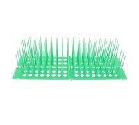 HEMOTON 2 Pezzi Tappetino Antipiccione Plastica Nero Spike per Gatti e Uccelli Strumento Ufficiale per Giardino e Balcone Resistente e Sicuro per Controllo Animali