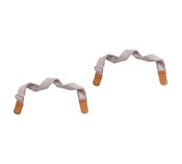 HEMOTON 2 Pz Cinturino in Cotone Per Ukulele Chitarre Classiche Cinturini Per Ukulele Hawaiani Agganciare Il Cinturino Dell'ukulele Chitarra Unghia Della Coda Portata Diagonale