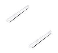 HEMOTON 2 Set Clarinetto Soprano Registratore Registratore Strumento Registratore A 8 Fori Strumento Musicale Giocattolo Musicale Registratore Con Dita
