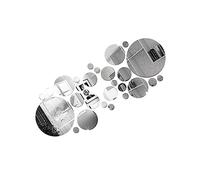 HEMOTON 2 Set decalcomania specchio decorativo piccolo specchio specchietto arredamento adesivi decorativi adesivi per specchi il Adesivo da parete applique etichetta 15c decorare