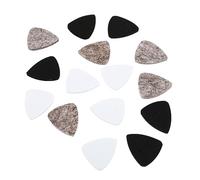 HEMOTON 2 Set Di Plettri Per Chitarra Acustica Plettri in Feltro Plettri Per Ukulele Accessori Per Chitarra Di Ricambio Facili Da Trasportare Plettro Robusto 15 Pezzi * 2