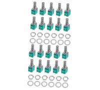 HEMOTON 2 Set Di Potenziometri Singoli Collegati Da 5 K Potenziometri Audio Singoli Collegati Sigillanti Per Amplificatore 10 Pezzi*2