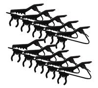 HEMOTON 2 Set Di Supporto A Clip Per Microfono Per Clip in Plastica Accessorio Universale Per Braccio Microfono Fermaglio Per Cravatta 10 Pezzi*2