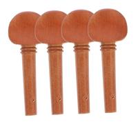 HEMOTON 2 Set Eleganti Piroli per Violino 3/4 4/4 Materiale in Legno di Giuggiola Senza Manopole per La Sostituzione della del Violino 4 Pezzi * 2