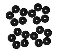 HEMOTON 20 Pezzi Telo Pacciamatura Non Rotondo Protezione e Controllo Erbacce per Traspirante e Riutilizzabile per Esterno e Base Alberi