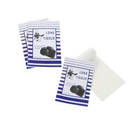 HEMOTON 200 pezzi Salviettine Umidificate per Pulizia Lenti Panni Usa e Getta per Occhiali Schermi Fotocamere e Microscopi Portatili e Compatibili per Dispositivi Ottici ed Elettronici