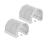 HEMOTON 2pezzi Filtro Antipop Per Microfono Forma Di u Protezione Anti-vento Per Microfono Portatile Copertura Antivento Per Metallo Robusto Schermo Per Protezione Da Schizzi Di Saliva