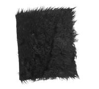 HEMOTON 2pezzi Photography Mat Pelliccia Morbida Per Coperta Fotografica Nera Per Scatti Speciali e Regali Utili Facile Da Lavare e Comoda Per Tocco Del