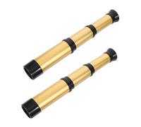 HEMOTON 2pezzi Telescopio Per Ragazzo Portatile Telescopio Per Esterni Per Principianti Giocattolo Per Escursionismo Viaggio Portatile Cercatore Per